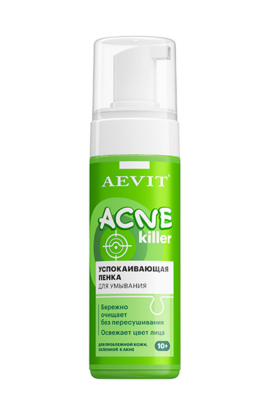 Libre derm Aevit Killer Face Foam Cleanser 150ml