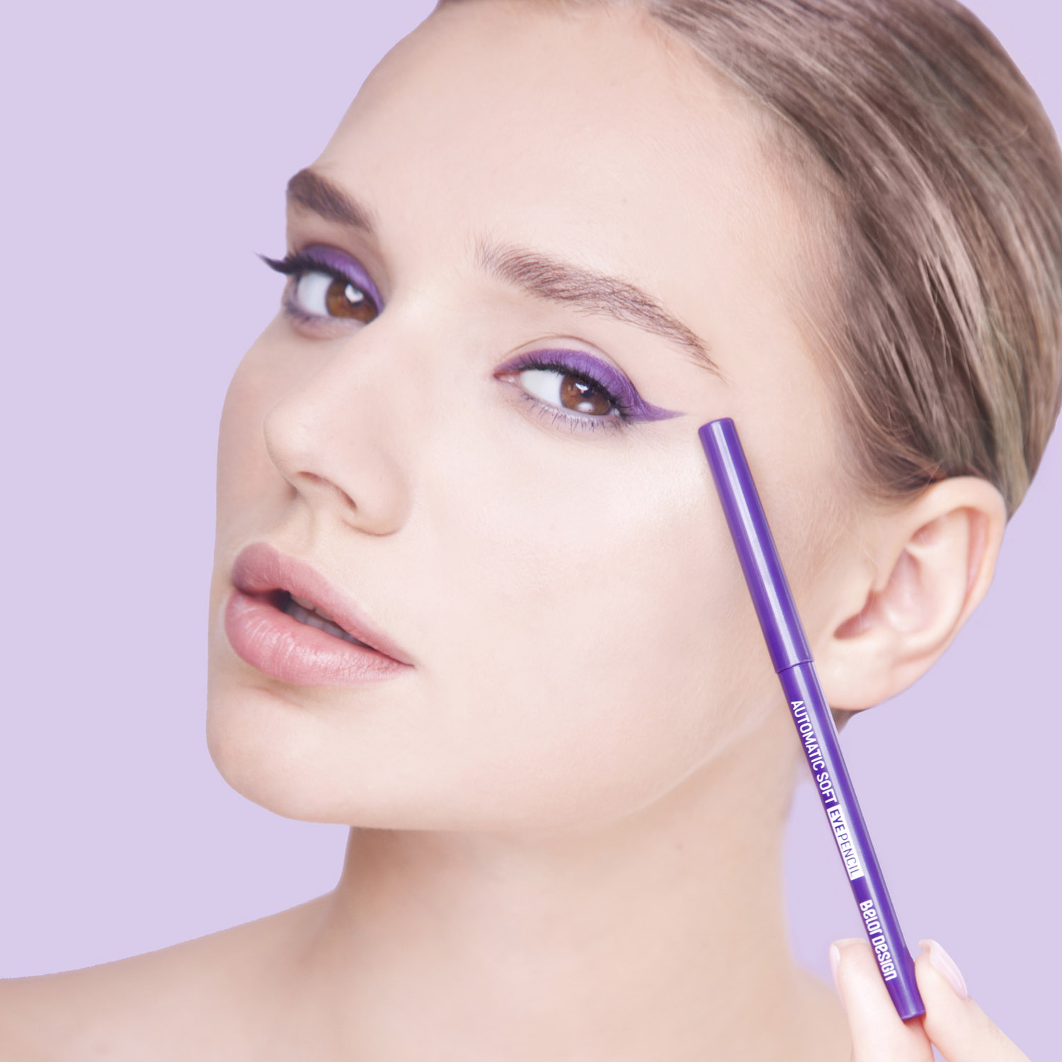Mechanical pencil for eyes 305 Violet - image 2