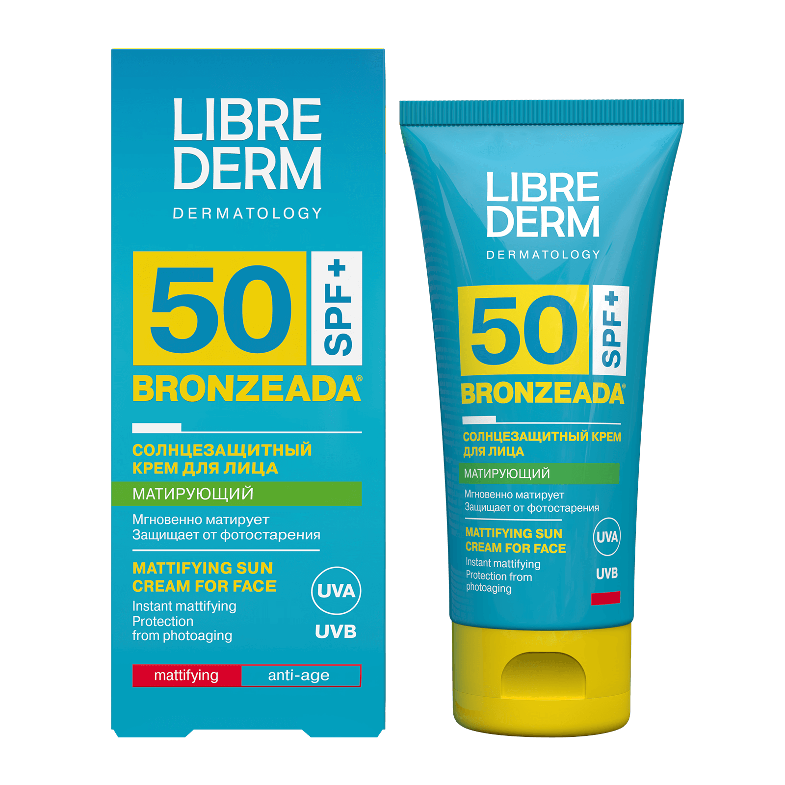 Mattifying Sun Cream for Face SPF 50, 50 ml