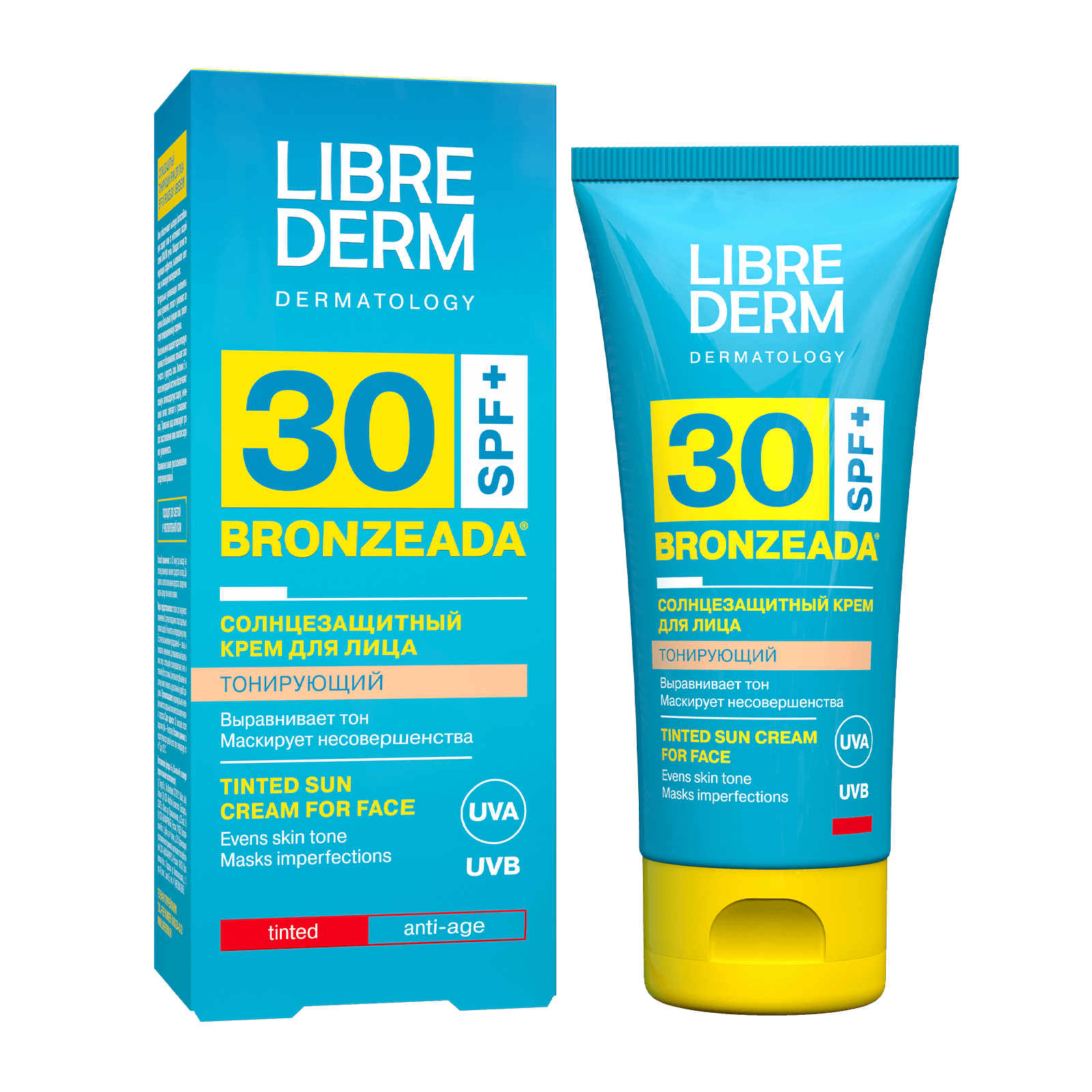 Tinted Sun Cream for Face SPF30, 50 ml